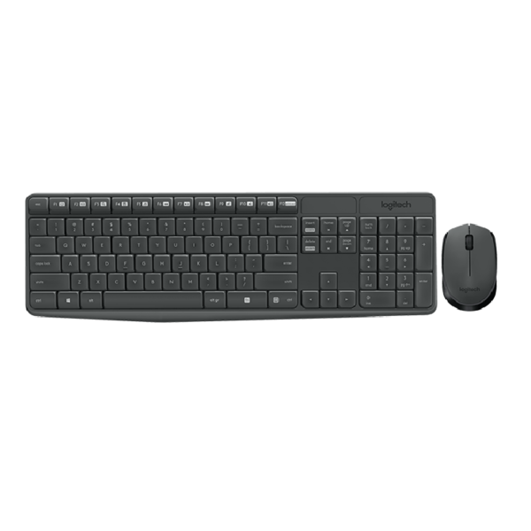 Kit Combo Teclado y Mouse Inalambrico Logitech MK235