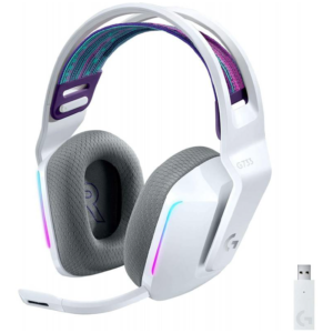 Logitech G733 Lightspeed Wireless RGB Gaming Headset - White