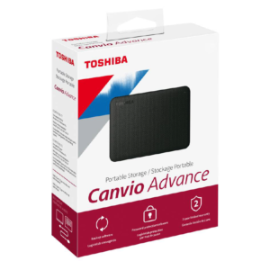 Disco Portátil Toshiba Canvio Advance, 2TB, USB 3.0