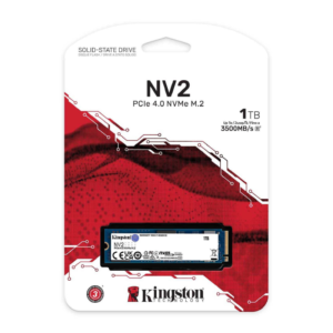 Unidad SSD Kingston NV2, 1TB, M.2 2280, NVMe PCIe 4.0 x4